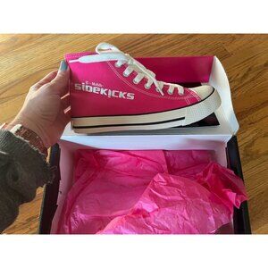 New In Box T-Mobile Sidekicks Converse-Style Magenta Shoes - Women's 6